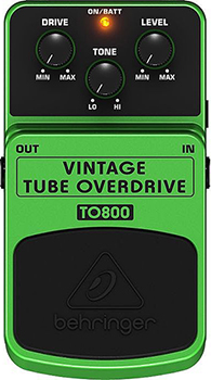 behringer TO800 vintage tube overdrive 350