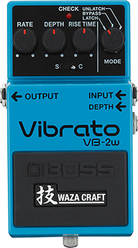 boss vb 2w vibrato waza craft 350