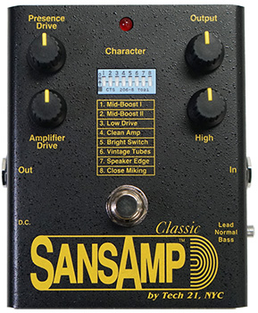 tech 21 sansamp calssic 350